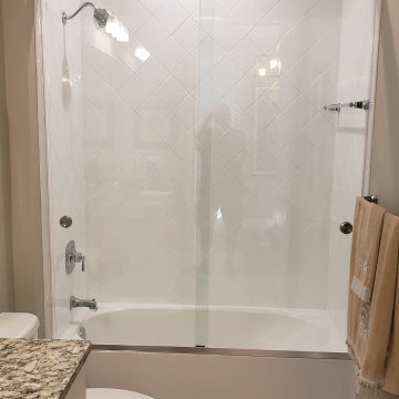 Crystal Bypass Shower Door