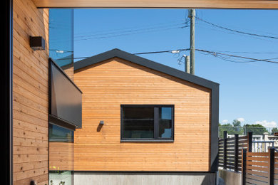 Minimalist exterior home photo in Vancouver