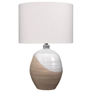 Adelie White Natural Table Lamp