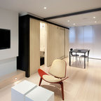 Urban Retreat - Contemporary - Living Room - DC Metro - by KUBE