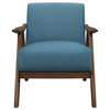 Verona Accent Chair, Blue