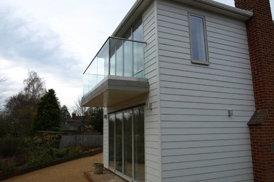 Inspiration for a contemporary home design in Essex.