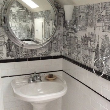 Vintage Powder Room