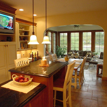 Eat-in Kitchen with Adjoining Sun Room