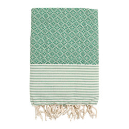 Evelena Emerald Green Throw - Decorative Pillows