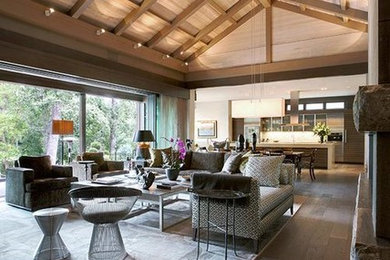 Example of a living room design in Calgary