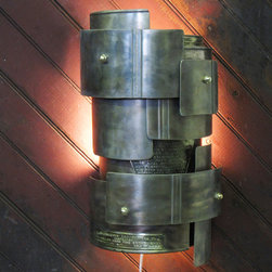 Deconstructed Fire Extinguisher Wall Sconce - Products