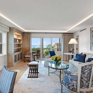 French Country Beachside Condominium Renovation | Boca Raton