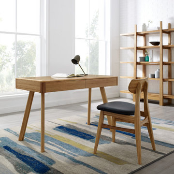Jasmine Writing Desk, Caramelized