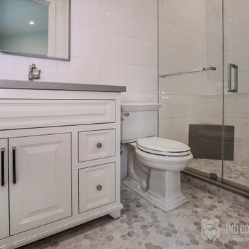 Bathroom - Ho Residence - Cape Cod Modern - Cheviot Hills