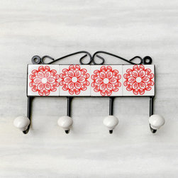 Ceramic Hooks - Robe & Towel Hooks