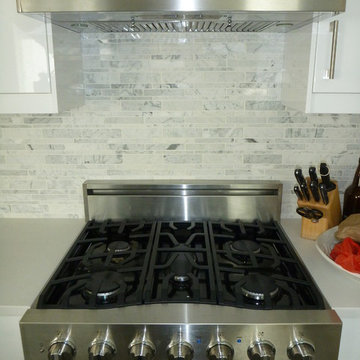 IKEA Kitchen: Abstrakt White Manhattan