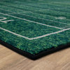 Mohawk Home Football Yards Green, 3' 4"x5' Area Rug
