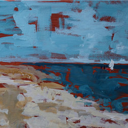 Beach Abstracts - Paintings