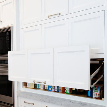 Lift Up Door Pantry Storage Solution