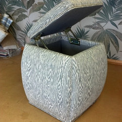 Custom Storage Ottoman - Footstools And Ottomans