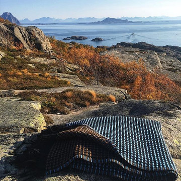 Pure Wool Throw Blankets from Norway by Roros Tweed