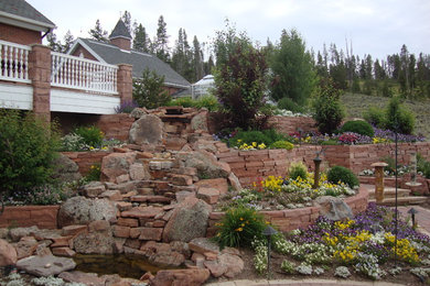 Design ideas for a rustic landscaping in Denver.
