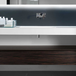 MY SLOT Integrated Sinks by Antonio Lupi - Bathroom Fixtures