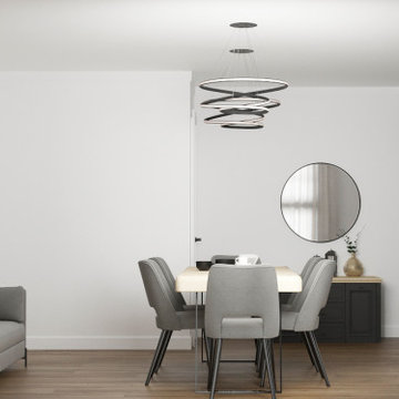 Redesign of Three Rooms in a House in London