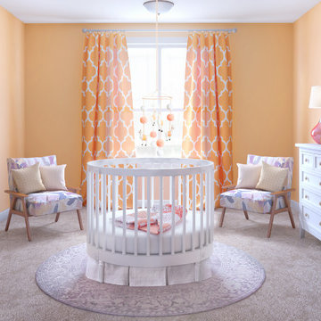 Baby Girl's Eco-Friendly  Nursery