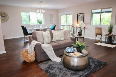 Blue Accents Home Staging
