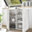 Miro Decorative Highboard, White Gloss
