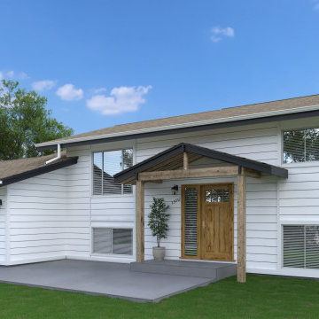 James Hardie New Deck Cable Railing + Shade Sail Posts