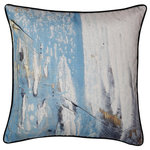 StyleCraft - Austin Allen James-Essence Splash-Linen Art Printed Pillow-24" x 24" - This artistic throw pillow from the Essence Splash Collection will add a delightful touch to your living room or bedroom. The splash of abstract and painterly design crafted by Austin Allen James gives this duck feather cotton pillow a unique and charming look. Regardless of where you place it, this pillow is sure to accentuate the sophistication of your space.