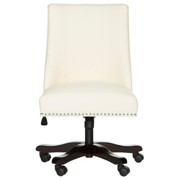 Safavieh Scarlet Desk Chair, Creme