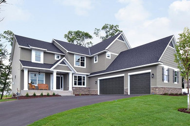 Inspiration for a timeless exterior home remodel in Minneapolis