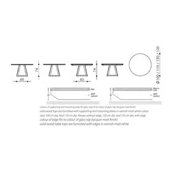 MEZZO Tondo Dining table Bacher - Dining Tables