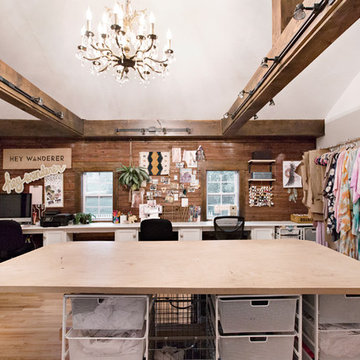 My Houzz: Playful Bohemian Flair for a Nashville Live-Work Home