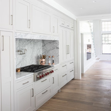 Custom Contemporary Kitchen in New Canaan