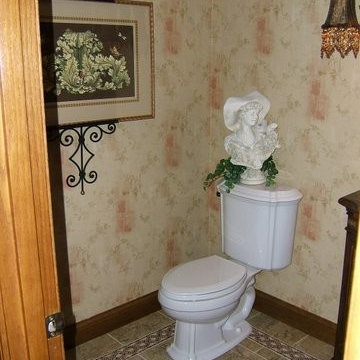 Wall treatments: wallpaper, paint, faux decorative paint finishes