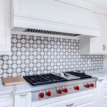 Kings Point, Transitional White Kitchen