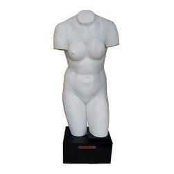 Life Size Plaster Bust of Venus - Sculptures