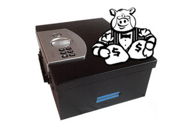 Time-lock Piggy Bank Safe with Deposit Slot