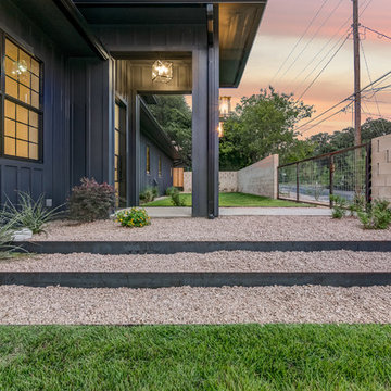 ATX Custom Contemporary-Wire Brushed Rome White Oak