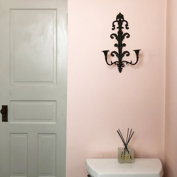 Eclectic Powder Room Renovation