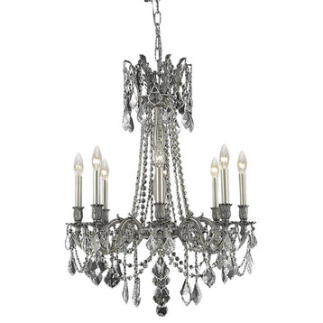 9208 Rosalia Collection Hanging Fixture, Clear, Royal Cut