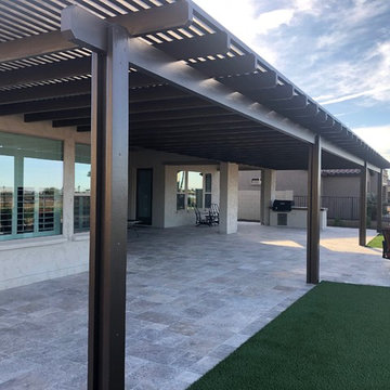 Los Angeles, CA, Alumawood Patio Construction