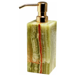 Contemporary Soap & Lotion Dispensers by Marble Crafter