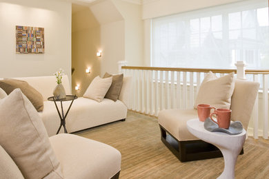 Living room - contemporary living room idea in DC Metro