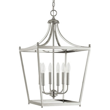 Capital Lighting The Stanton Collection 6 Light Foyer, Polished Nickel