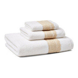 Crochet Trim Towel Set - Products