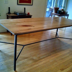 Quartersawn oak dining table - Products