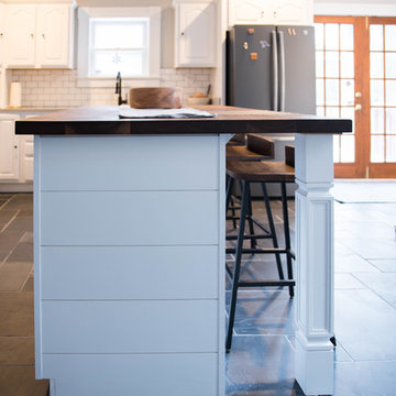Indiana Historic Home Painted Cabinets