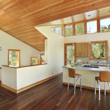 upstairs