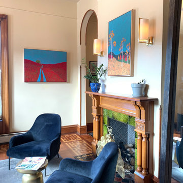 Art Installed in The Francis Hotel in Portland, ME